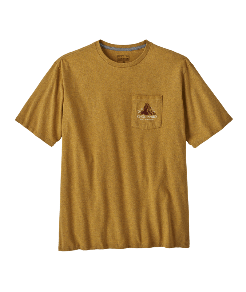 Patagonia Chouinard Crest Pocket Responsibilli-Tee