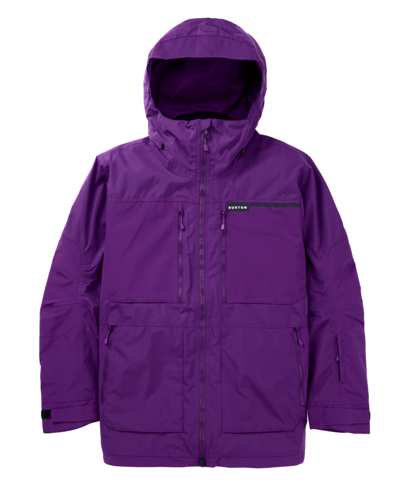 Burton Frostner Jacket BLACK PURPLE