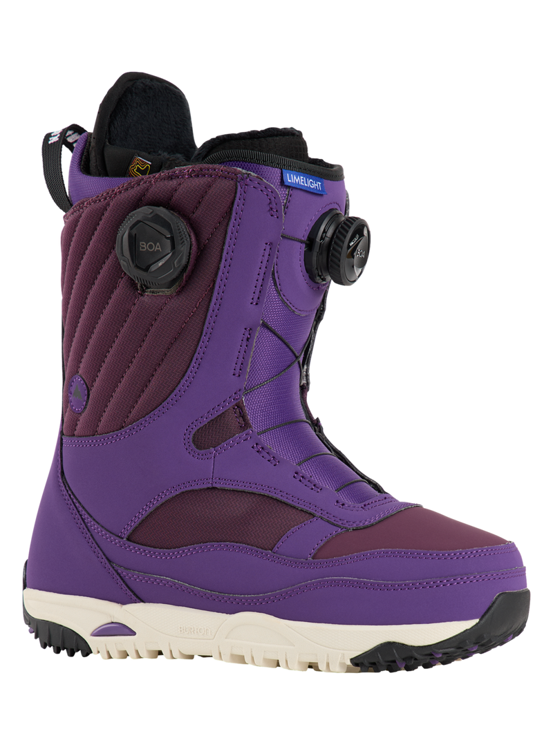 Burton Limelight BOA Womens Snowboard Boots 2025 purple