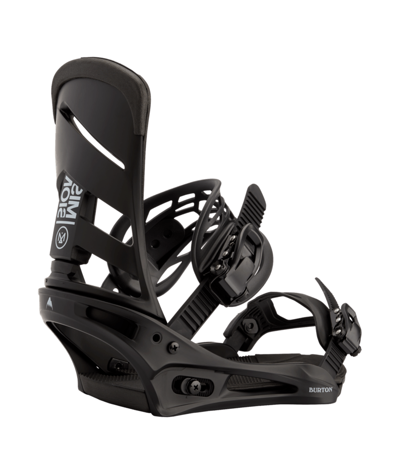 Burton Mission Snowboard Bindings 2025 black