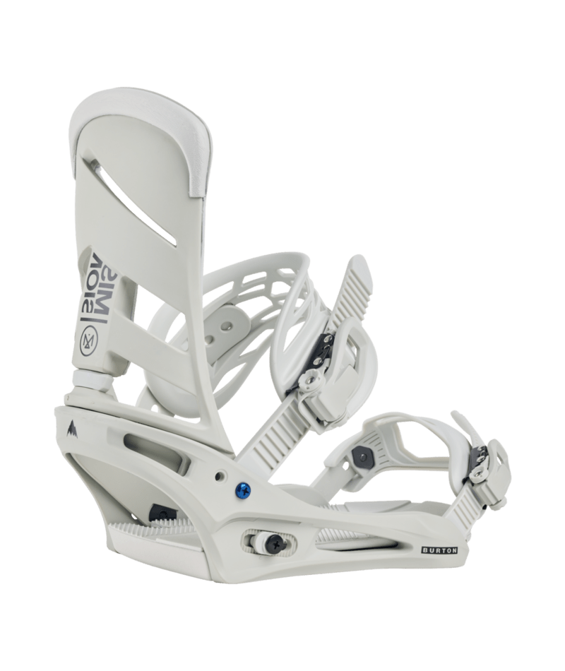 Burton Mission Snowboard Bindings 2025 gray cloud