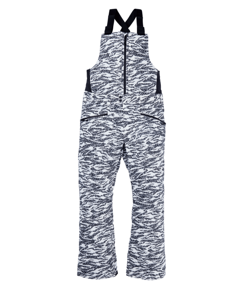 Burton Reserve Bib Pants zebra camo