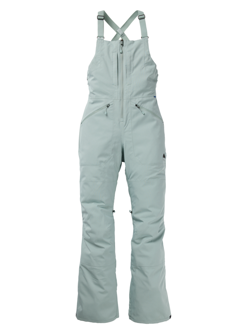 Burton Reserve Stretch Bib Womens Pants PETROL GREEN