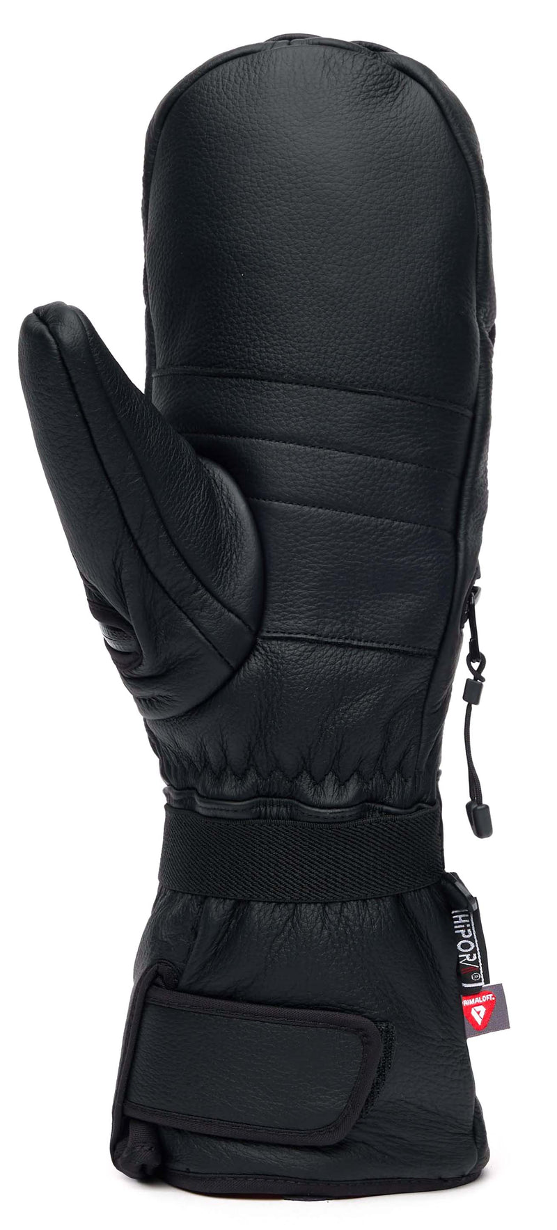 DEATHGRIP Zombie Leather Long Cut Mitts black 