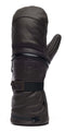 DEATHGRIP Zombie Leather Long Cut Mitts chocolate 