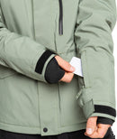 Quiksilver Mission Solid Jacket sea spray