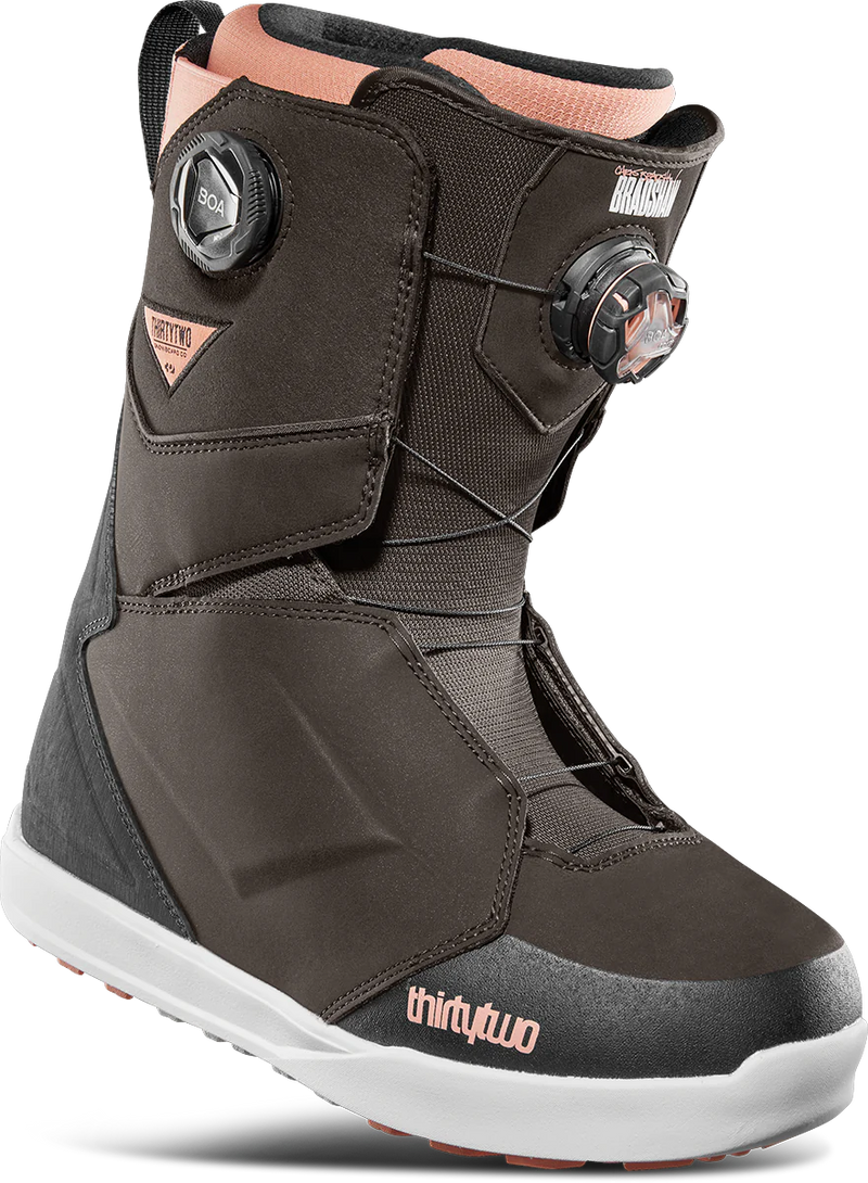 MEN'S LASHED DOUBLE BOA-X BRADSHAW SNOWBOARD BOOTS, wide-fit, 2025, comfy, 