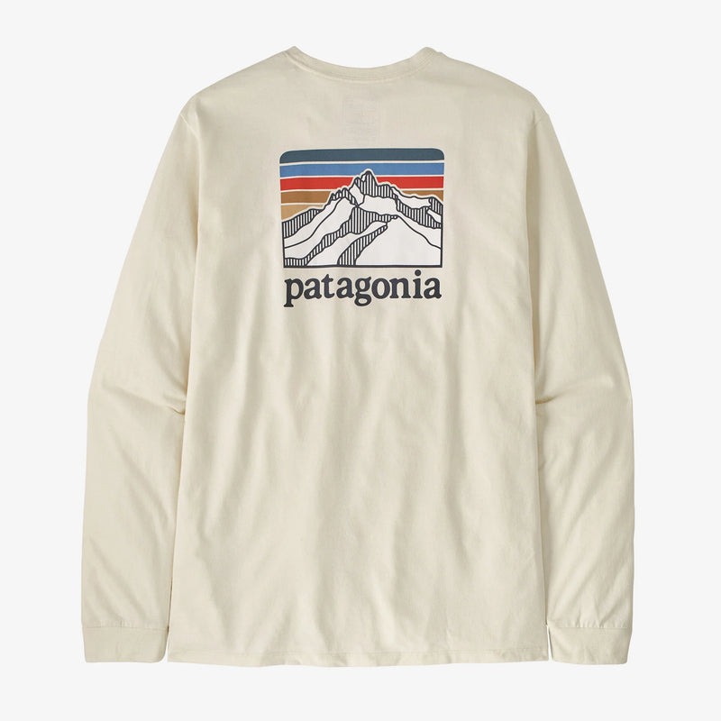 Patagonia Line Logo Ridge LS Responsibili-Tee