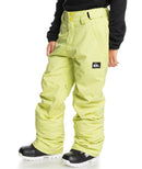 Quiksilver Estate Youth Pant celery green ski snow snowboard cheap warm waterproof good quality