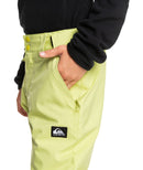 Quiksilver Estate Youth Pant celery green ski snow snowboard cheap warm waterproof good quality