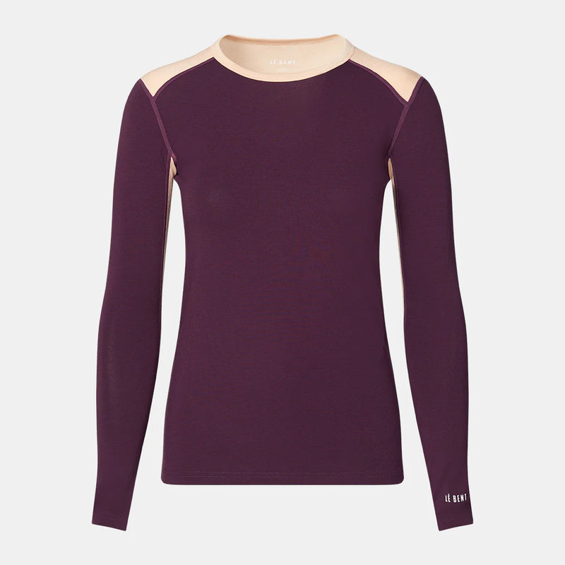 Le Bent Geo Womens Midweight Crew