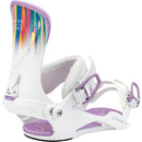 Nitro Cosmic Womens Snowboard Binding 2025 raindbow white cheap girls chicks