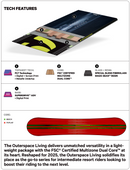 Capita Outerspace Living Snowboard 2025