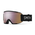 Smith Squad S Goggle black everyday rose gold mirror ski snowboard snow mask womens small fit extra lens japan low light everyday