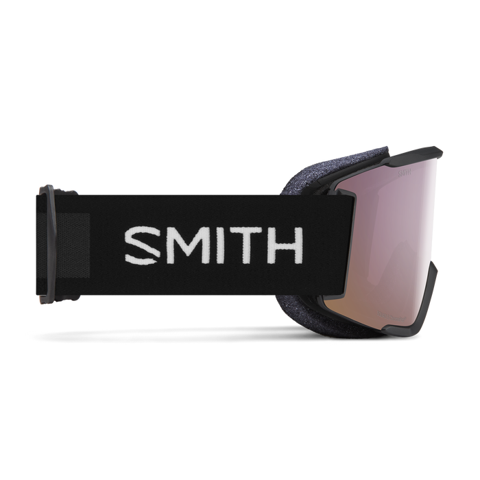 Smith Squad S Goggle black everyday rose gold mirror ski snowboard snow mask womens small fit extra lens japan low light everyday