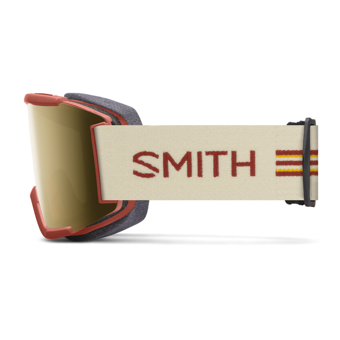 Smith Squad Goggle snow ski snowboard goggle extra replacement lens low light Terra Slash/ChromaPop Sun Black Gold Mirror/Clear