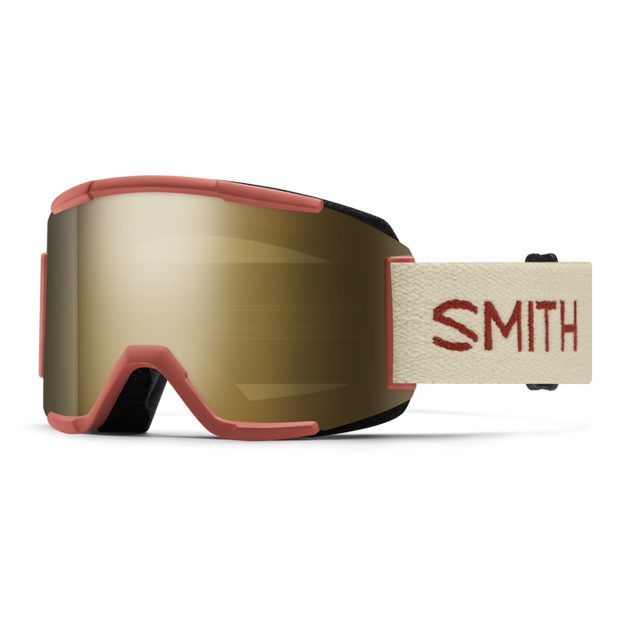 Smith Squad Goggle snow ski snowboard goggle extra replacement lens low light Terra Slash/ChromaPop Sun Black Gold Mirror/Clear