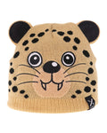 xtm wild animal leopard kids beanie toddler